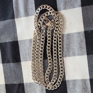 Bag replacement chain - silver